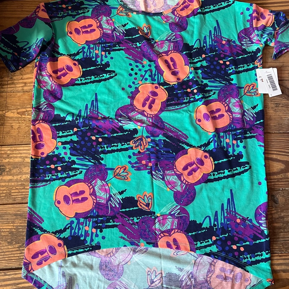 Lularoe Disney Colorful Irma Tee XXS